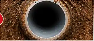 After Cast Iron Pipe Repair