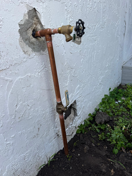 Commercial restroom plumbing installation by USA Plumbing & Trenchless